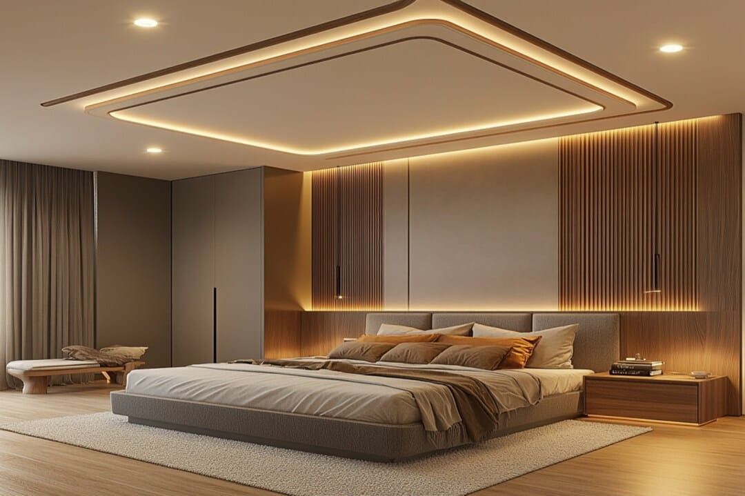Layered Ceiling Design